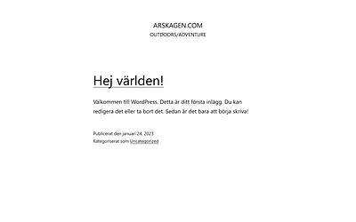 arskagen.com snapshot
