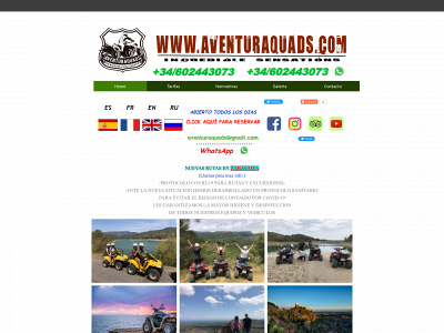aventuraquads.com snapshot