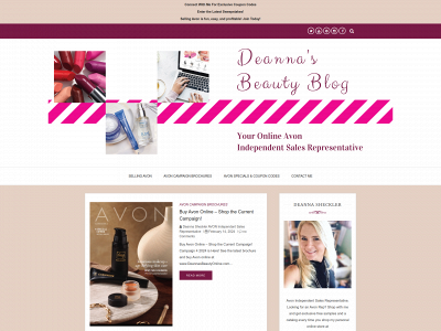deannasbeautyblog.com snapshot