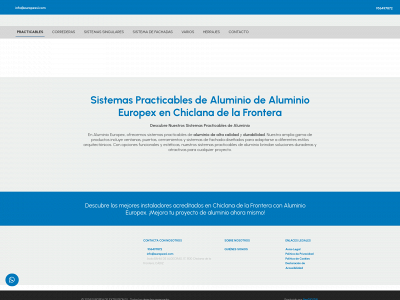 aluminioseuropex.com snapshot