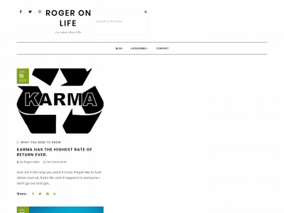 rogeronlife.com snapshot