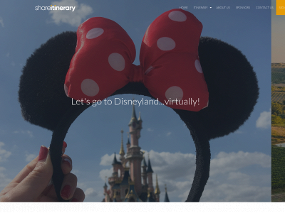 shareitinerary.com snapshot