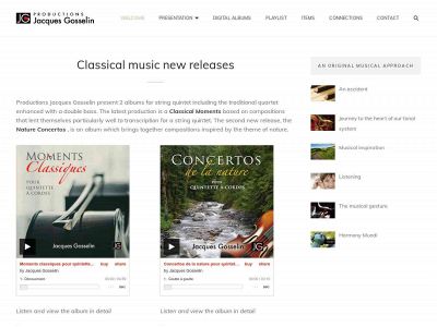 jacquesgosselin.com snapshot