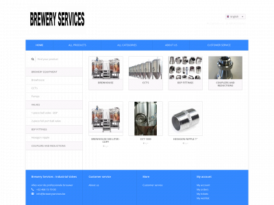 breweryservices.be snapshot