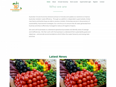sustainablesupermarkets.com.au snapshot
