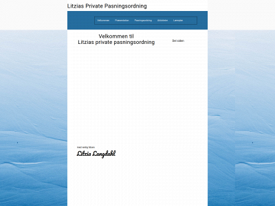 privatpasningsordningvoel.dk snapshot