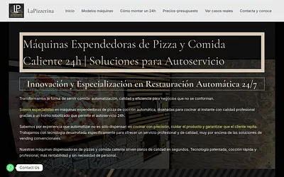 lapizzerina.com snapshot
