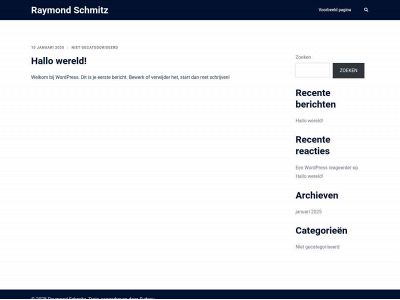 raymondschmitz.com snapshot