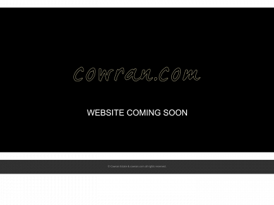cowran.com snapshot