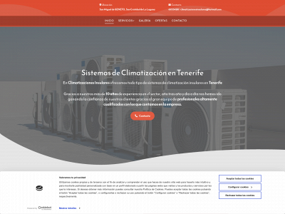 www.climatizacionesinsulares.es snapshot