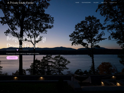 www.aprivateestate.com snapshot