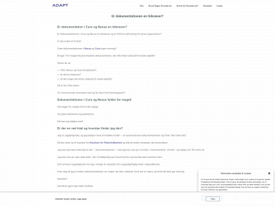 a-dapt.dk snapshot