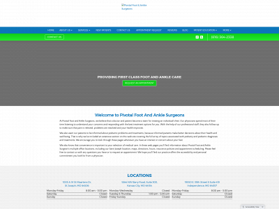 pivotalfootandankle.com snapshot