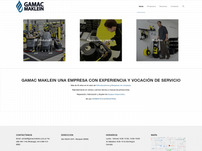 gamacmaklein.com.ar snapshot