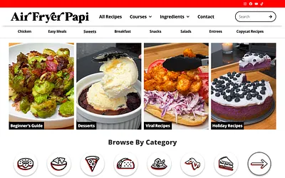 airfryerpapi.com snapshot