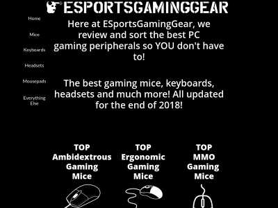 esportsgaminggear.com snapshot