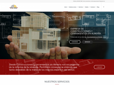 construccionesycerramientosalmeria.com snapshot