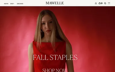 mawelle.com snapshot
