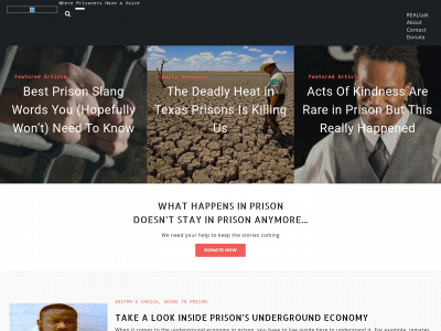 prisonwriters.com snapshot