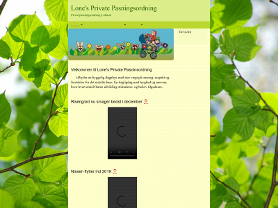 lonesprivatepasningsordning.dk snapshot