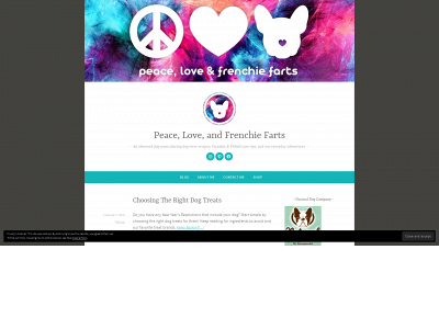 peaceloveandfrenchiefarts.com snapshot