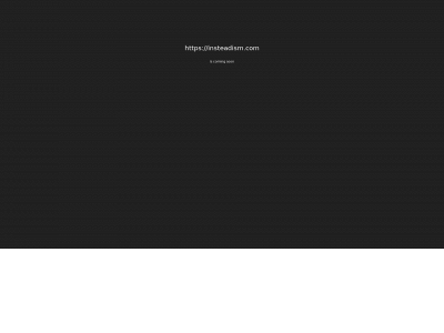 insteadism.com snapshot