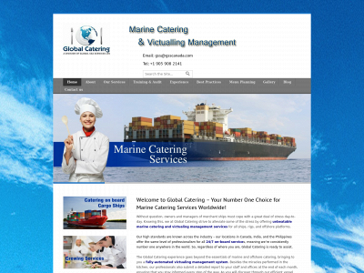 marinecatering.com snapshot