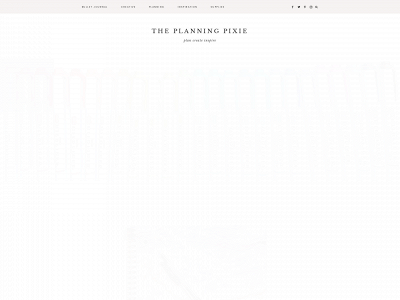 theplanningpixie.com snapshot