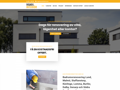 fasadointerior.se snapshot