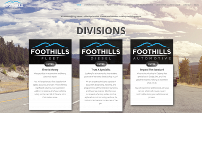 foothillsautomotivegroup.ca snapshot