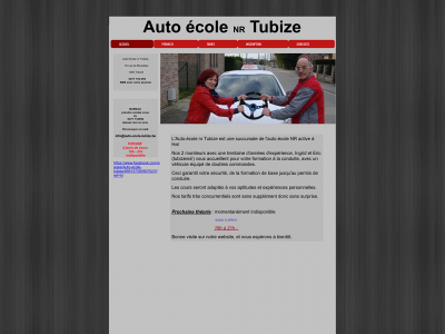auto-ecole-tubize.be snapshot