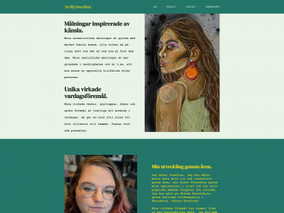 artbyjosefina.se snapshot