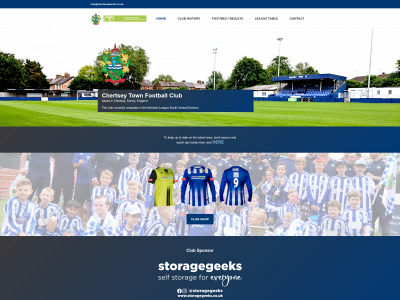 chertseytownfc.co.uk snapshot