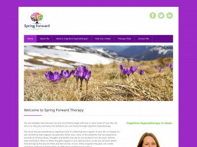 springforwardtherapy.co.uk snapshot