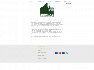 lejesvenden.dk snapshot