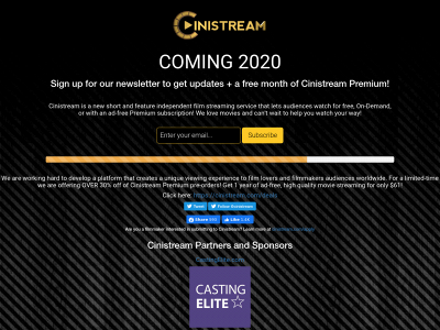 cinistream.com snapshot