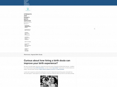 strengthanddignitybirth.com snapshot