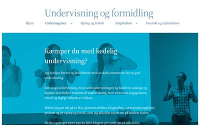 undervisningogformidling.dk snapshot