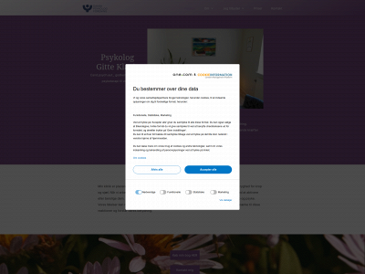 gitteklaris.dk snapshot