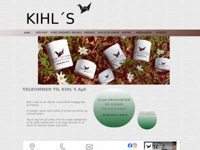 kihls.dk snapshot