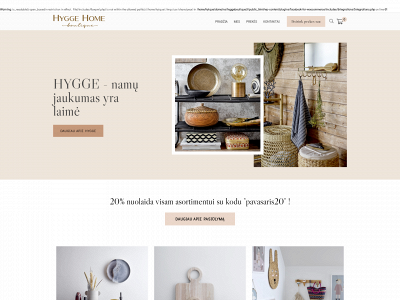 hyggeboutique.lt snapshot