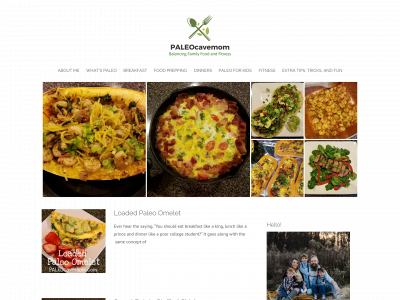 paleocavemom.com snapshot