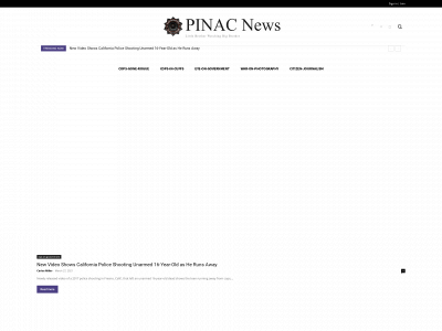 pinacnews.page snapshot