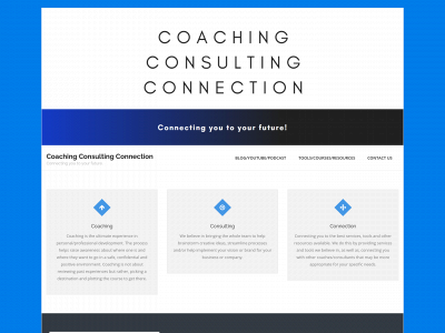 coachingconsultingconnection.com snapshot