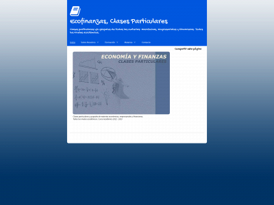 claseseconomiayfinanzas.simplesite.com snapshot
