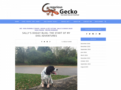 gregariousgecko.com snapshot