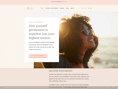 thesecretisselflove.com snapshot