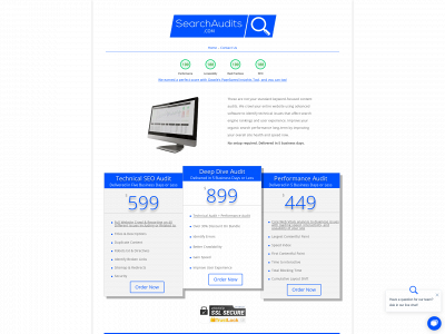 searchaudits.com snapshot
