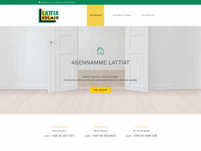 lattiakolmio.fi snapshot
