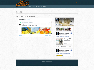 antarcticcitizens.com snapshot